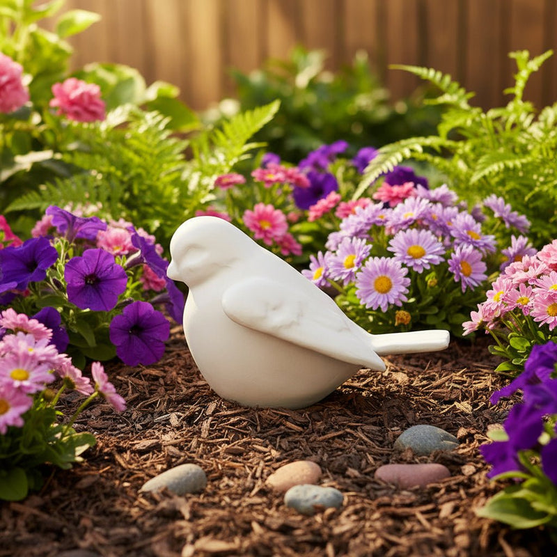 Finch Bird Garden Statue (3-Inch)