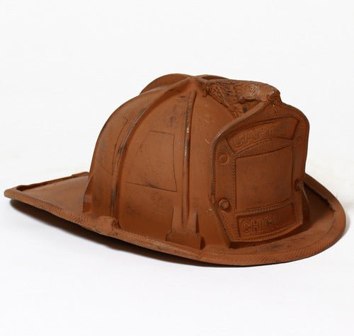 Fireman Helmet Statue Bf (6 - Inch) Different Angle