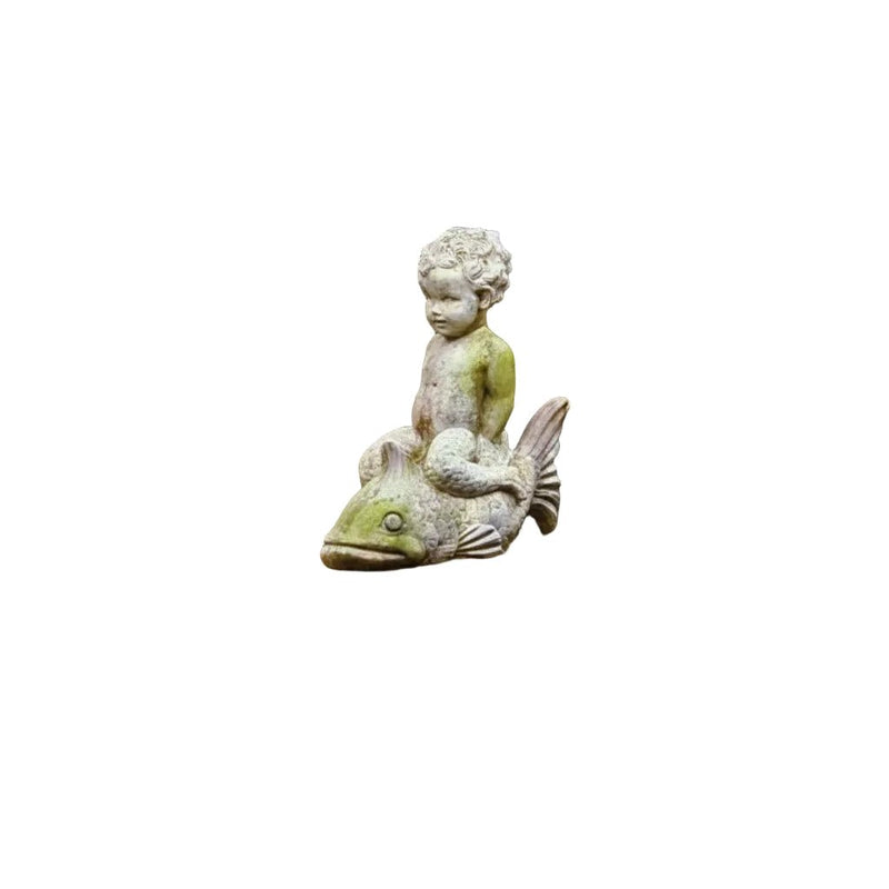 Fish Garden Statue (20-Inch)
