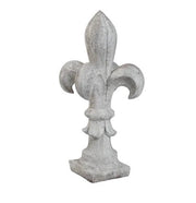 Fleur De Lis Monticello Outdoor Statue (35 - Inch)