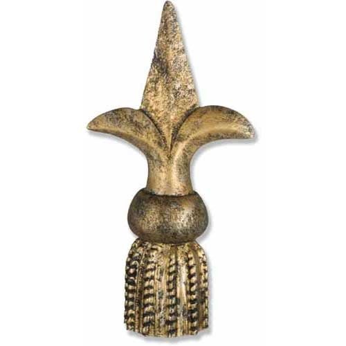 Fleur De Lis Outdoor Statue (11 - Inch)