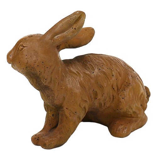 Floppy Rabbit Garden Statue (10 - Inch) Side View