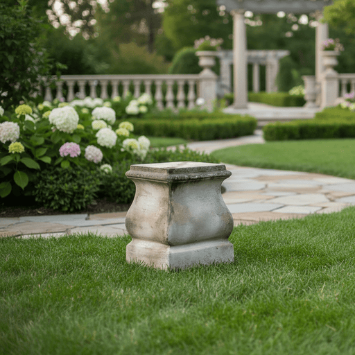 Florence Base Outdoor Statue (14 - Inch) Side Angle