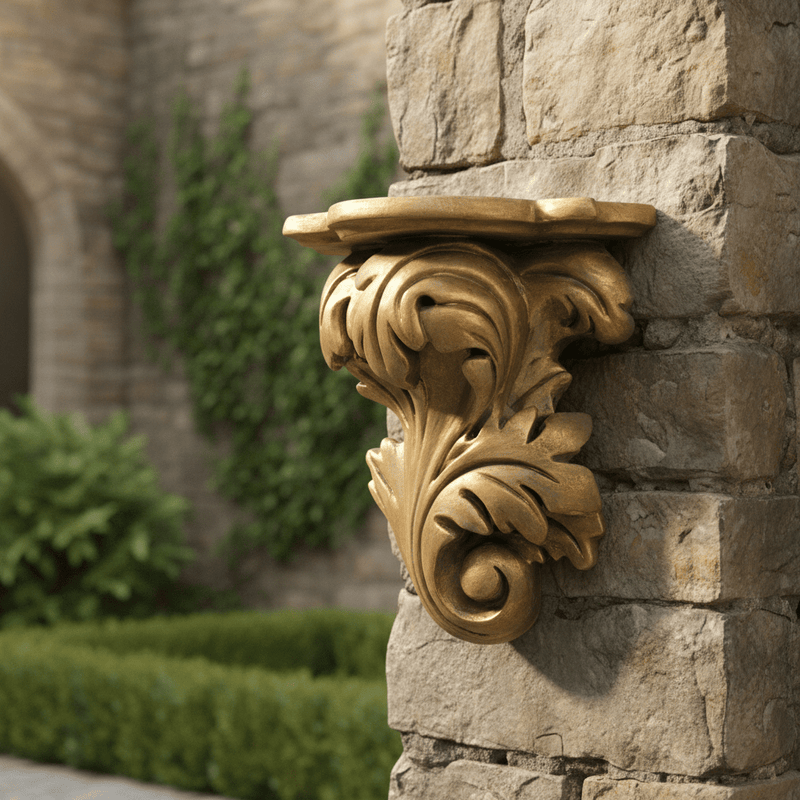 Florentine Outdoor Bracket (13 - Inch) Side Angle