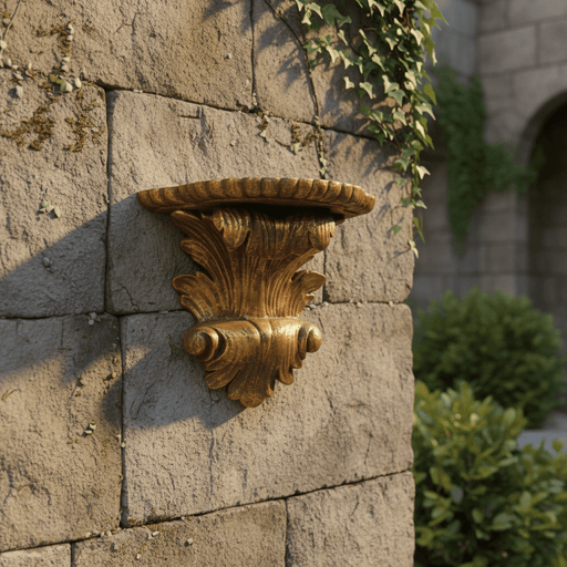 Flowing Outdoor Bracket (9 - Inch) Side Angle