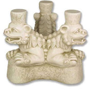 Foo Dog Garden Statue (15-Inch)