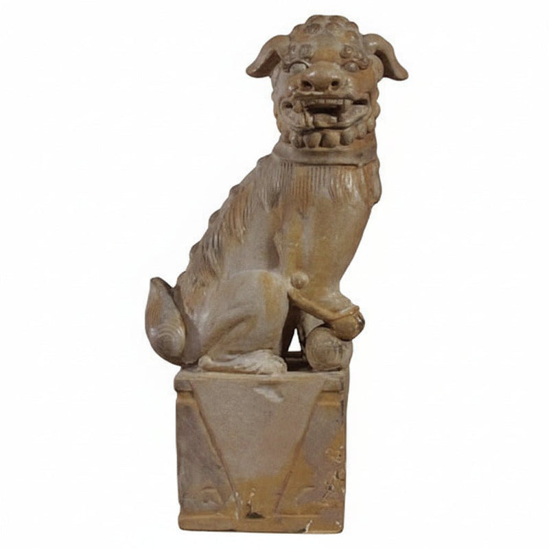 Foo Dog Garden Statue (22-Inch)