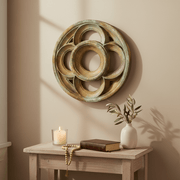 Four Lobed Framework Outdoor Plaque (36.0 - Inch)