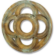 Four Lobed Framework Outdoor Plaque (36.0 - Inch) Side View