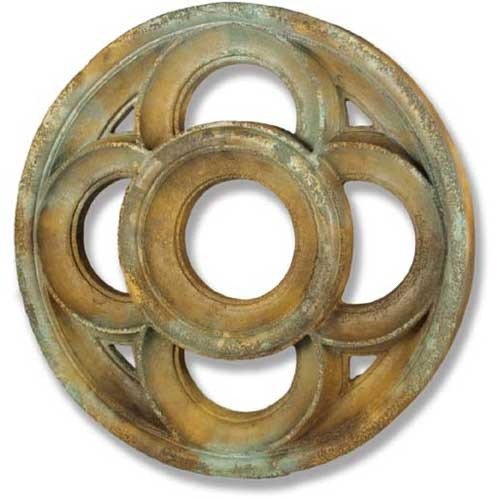 Four Lobed Framework Outdoor Plaque (36.0 - Inch) Side View
