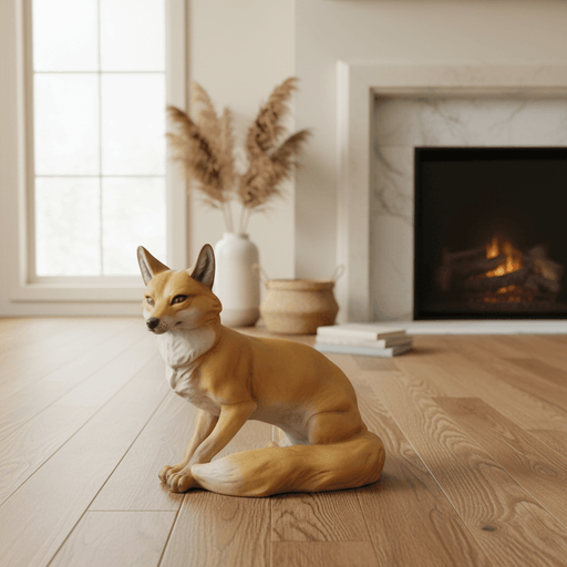 Fox Garden Statue (16-Inch)