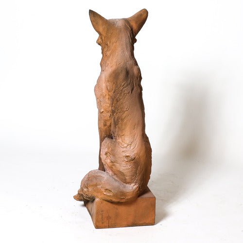 Fox Garden Statue (28.5 - Inch) Additional Angle