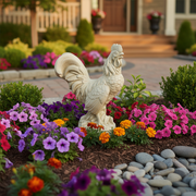 French Chicken Garden Statue (9.5-Inch)