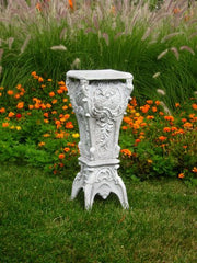 French Pedestal Statue (30 - Inch) Side Angle
