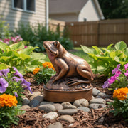 Frog Garden Statue (4-Inch)