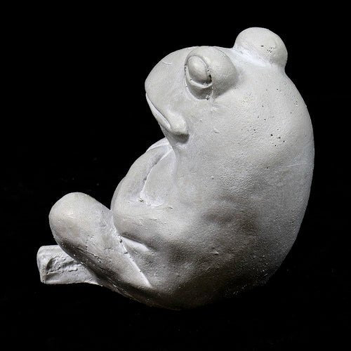 Frog Garden Statue (7 - Inch) Different Angle