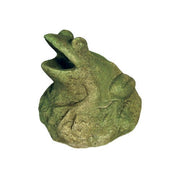 Frog Garden Statue (9 - Inch) Side View