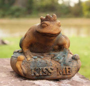 Frog Prince Garden Statue (6.5 - Inch)