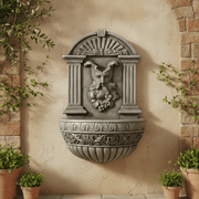 Fruit Wall Fountain (28 - Inch) Side Angle