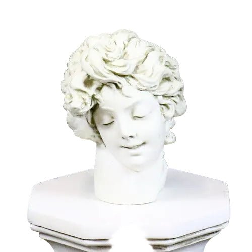 Garden Lady Head Statue (8-Inch)