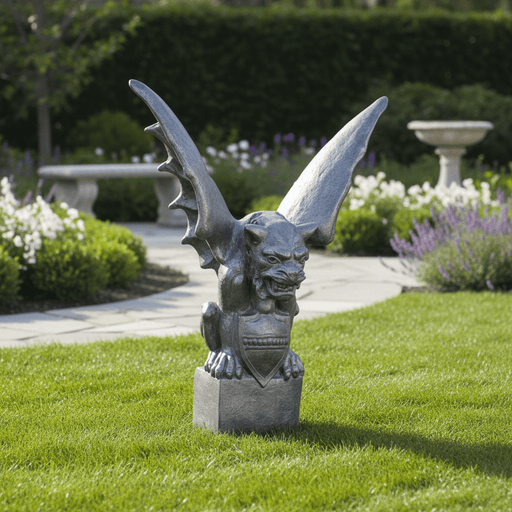Gargoyle Of Lyon Giant Statue (60-Inch)