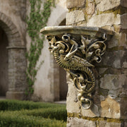 Gargoyle Outdoor Bracket (9 - Inch) Side Angle