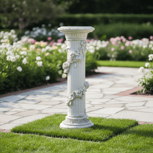 Garland English Pedestal Statue (40-Inch)
