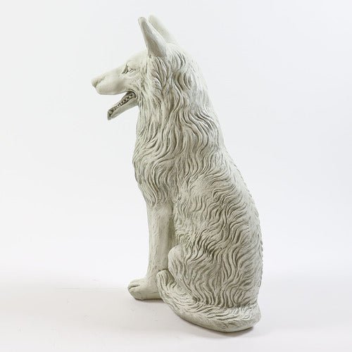German Shepherd Dog Garden Statue (30 - Inch) Different Angle