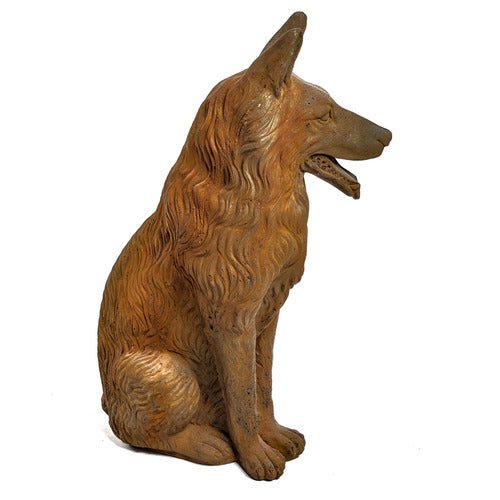 German Shepherd Dog Garden Statue (30 - Inch) Other Angle