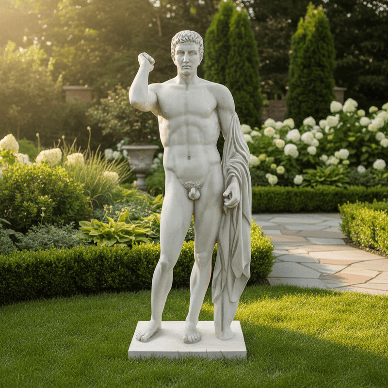 Germanicus Of Kleomenes Statue (80 - Inch) Side Angle
