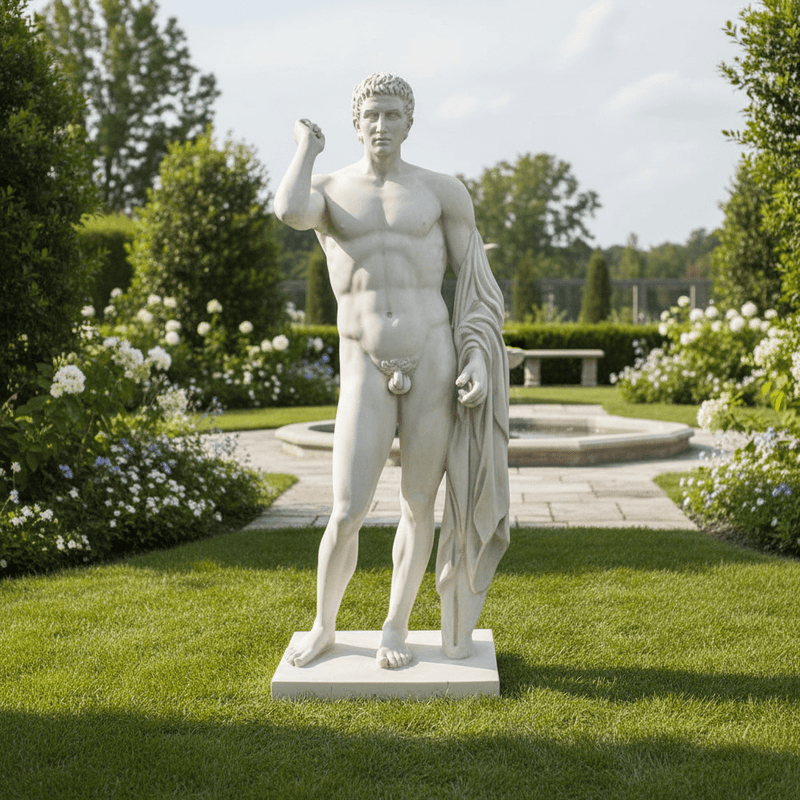 Germanicus Of Kleomenes Statue (80 - Inch) Side Angle