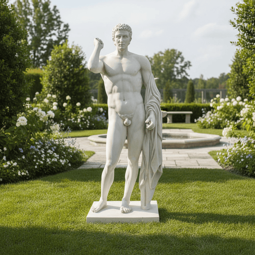 Germanicus Of Kleomenes Statue (80 - Inch) Side Angle