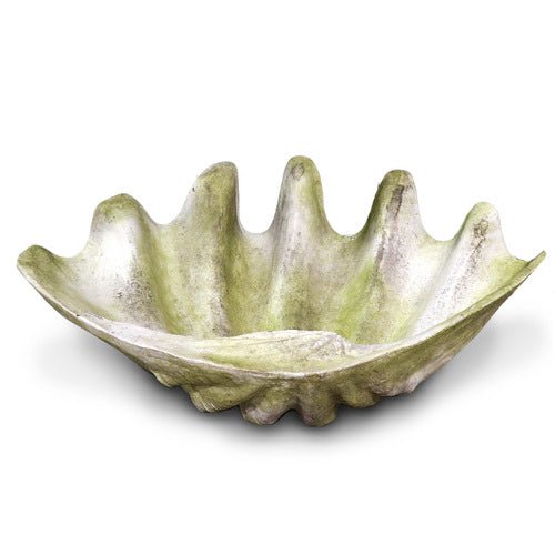 Giant Clam Garden Statue (48 - Inch) Side View
