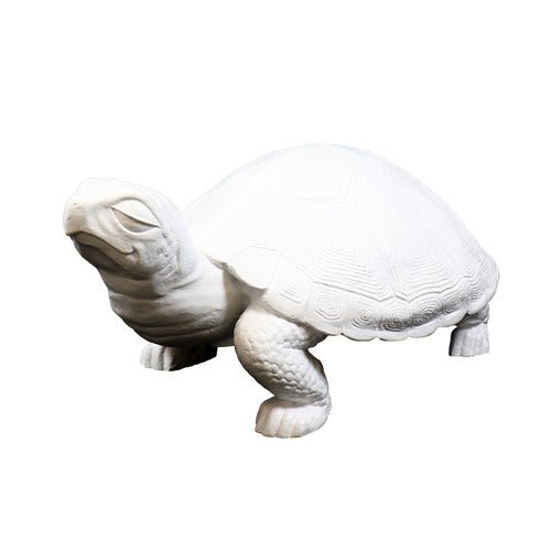 Giant Sleepy Turtle Garden Statue (35-Inch)