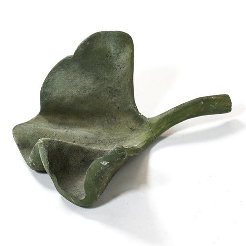 Ginko Leaf W Statue (11 - Inch) Different Angle