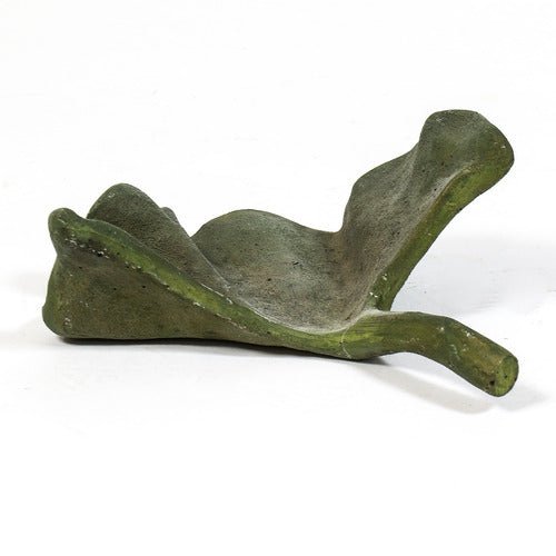 Ginko Leaf W Statue (11 - Inch) Side Angle