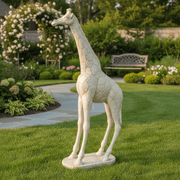 Giraffe Garden Statue (66 - Inch) Side Angle