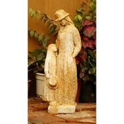 Girl Talk Statue (18 - Inch) Side Angle