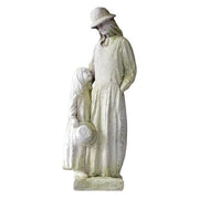 Girl Talk Statue (18 - Inch) Side View