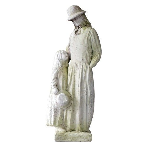 Girl Talk Statue (18 - Inch) Side View