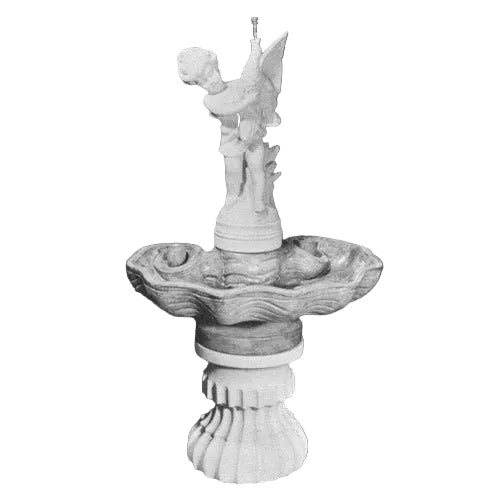 Girl With Goose No Bowl Or Ba Statue (26 - Inch)