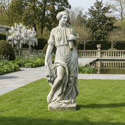 Goddess Of Fall Season Statue (66 - Inch) Side Angle