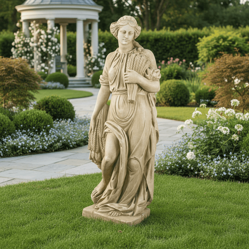 Goddess Of Fall Season Statue (66-Inch)