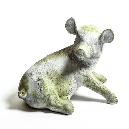 Gomer Pig Statue (13 - Inch) Side View