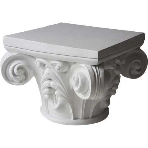 Gothic Capital Outdoor Statue (10 - Inch)