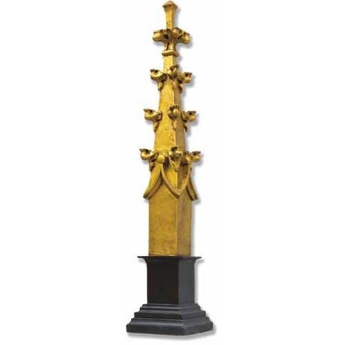 Gothic Finial Outdoor Statue (25 - Inch)