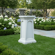 Gothic Pedestalstatue (43 - Inch) Side Angle