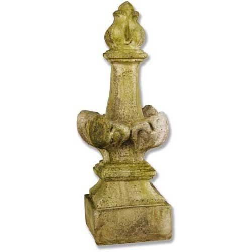 Gothic Pediment Outdoor Statue (21 - Inch)