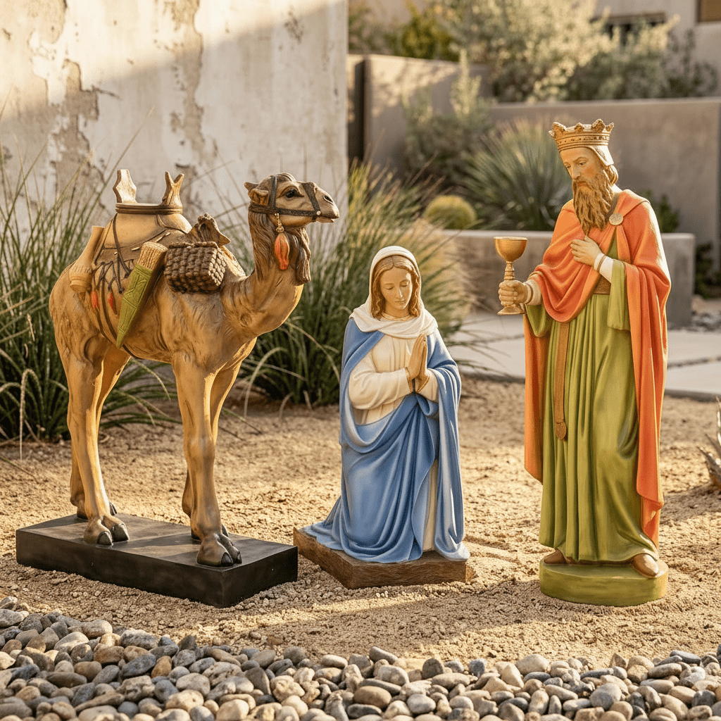 Grand Nativity Statement Pieces (Full Color Set)