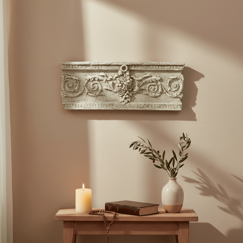 Grape Remnant Plaque Theresa (2.0 - Inch)